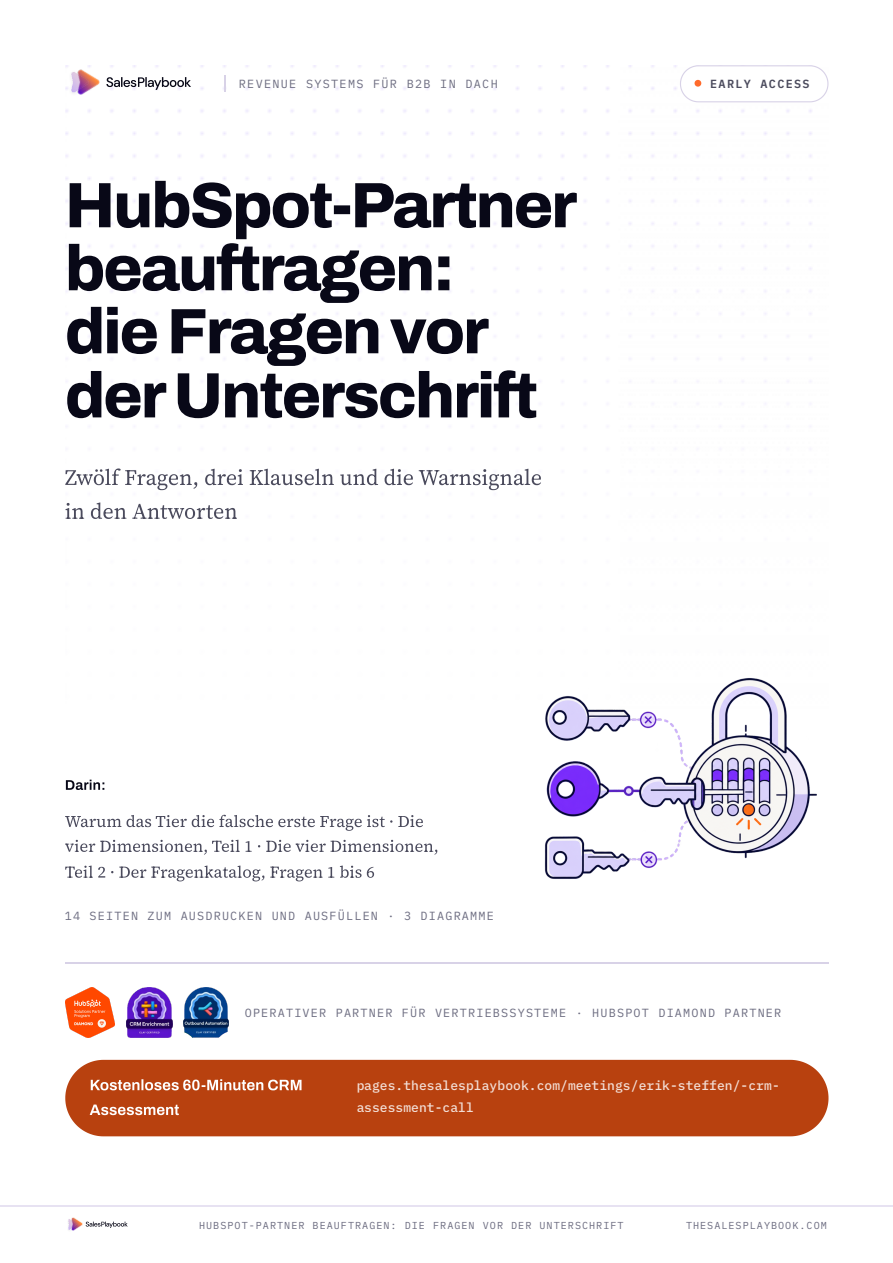 HubSpot-Partner beauftragen: die Fragen vor der Unterschrift